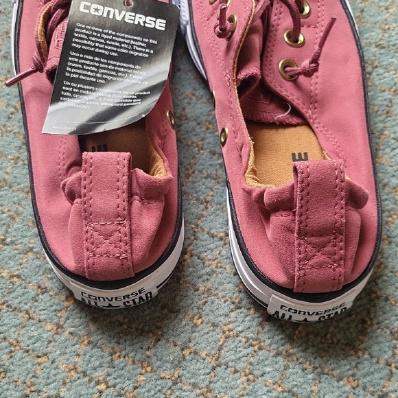 Converse Rose Canvas Sneakers - Picture 4 of 9